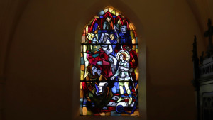 Domrémy, Kirche - Buntglasfenster (I)