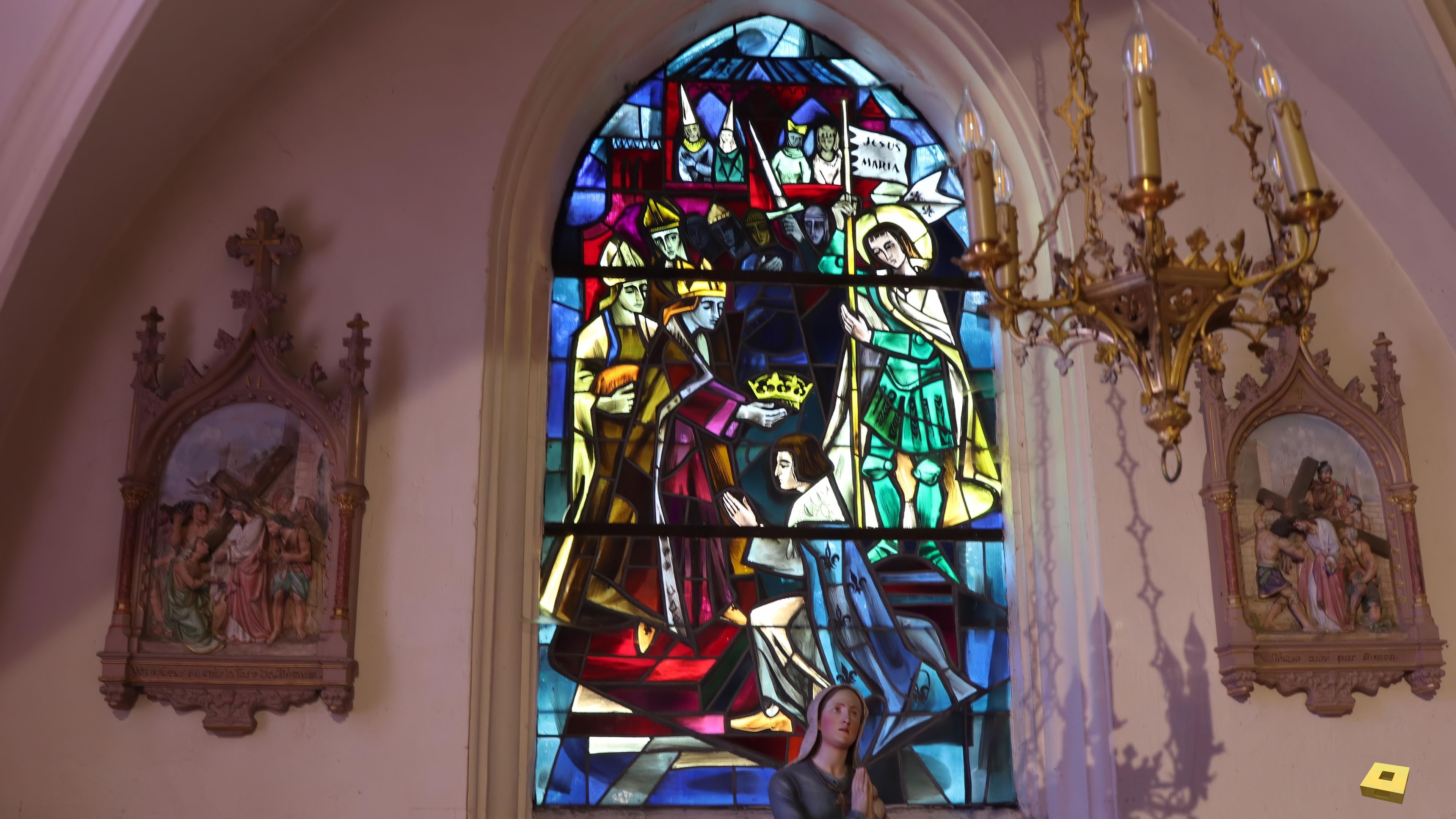 Domrémy, Kirche - Buntglasfenster (I)