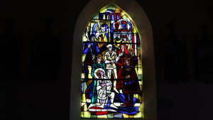 Domrémy, Kirche - Buntglasfenster (I)