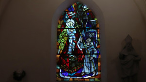 Domrémy, church - stained glass window (I)