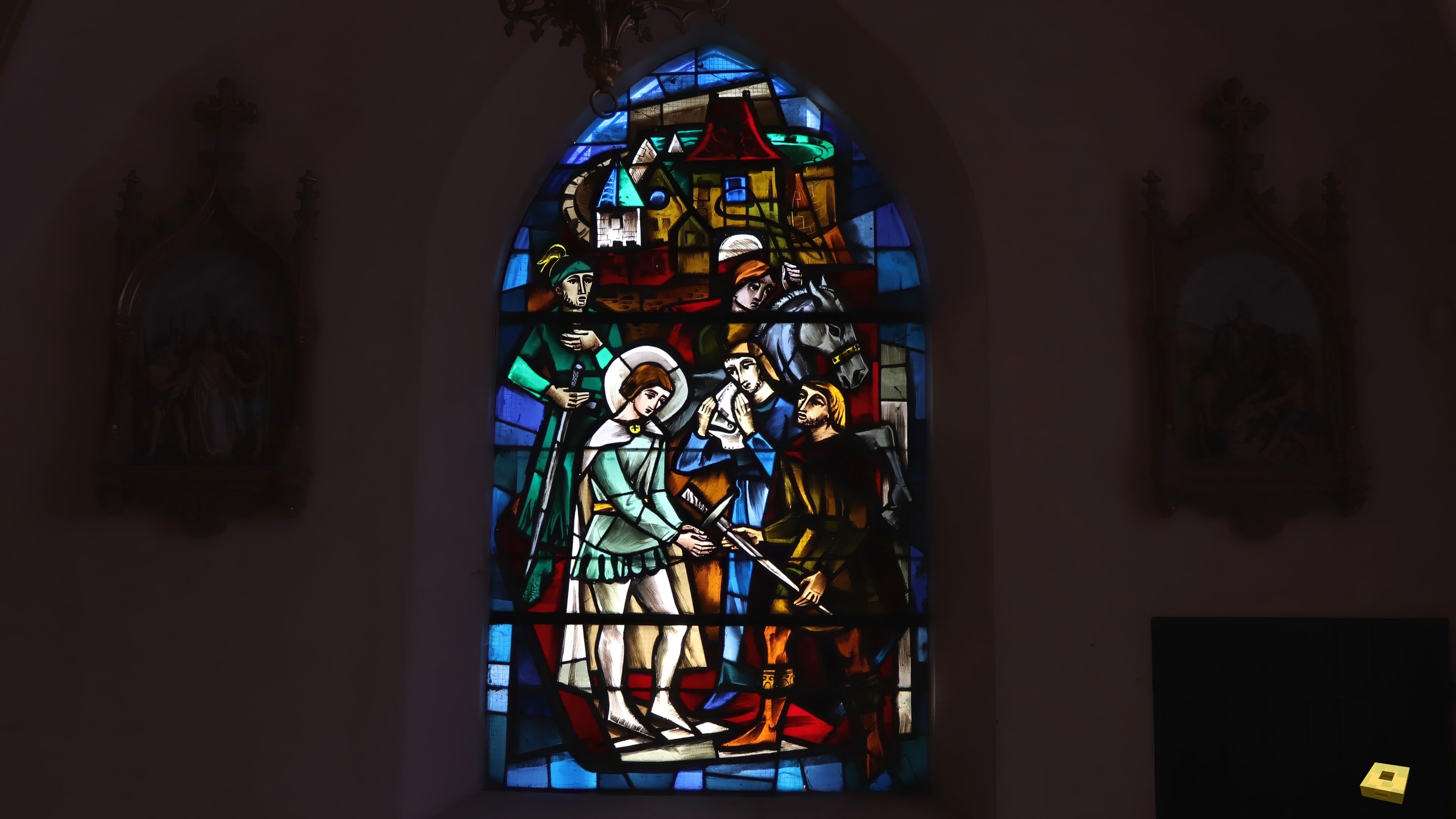 Domrémy, church - stained glass window (I)