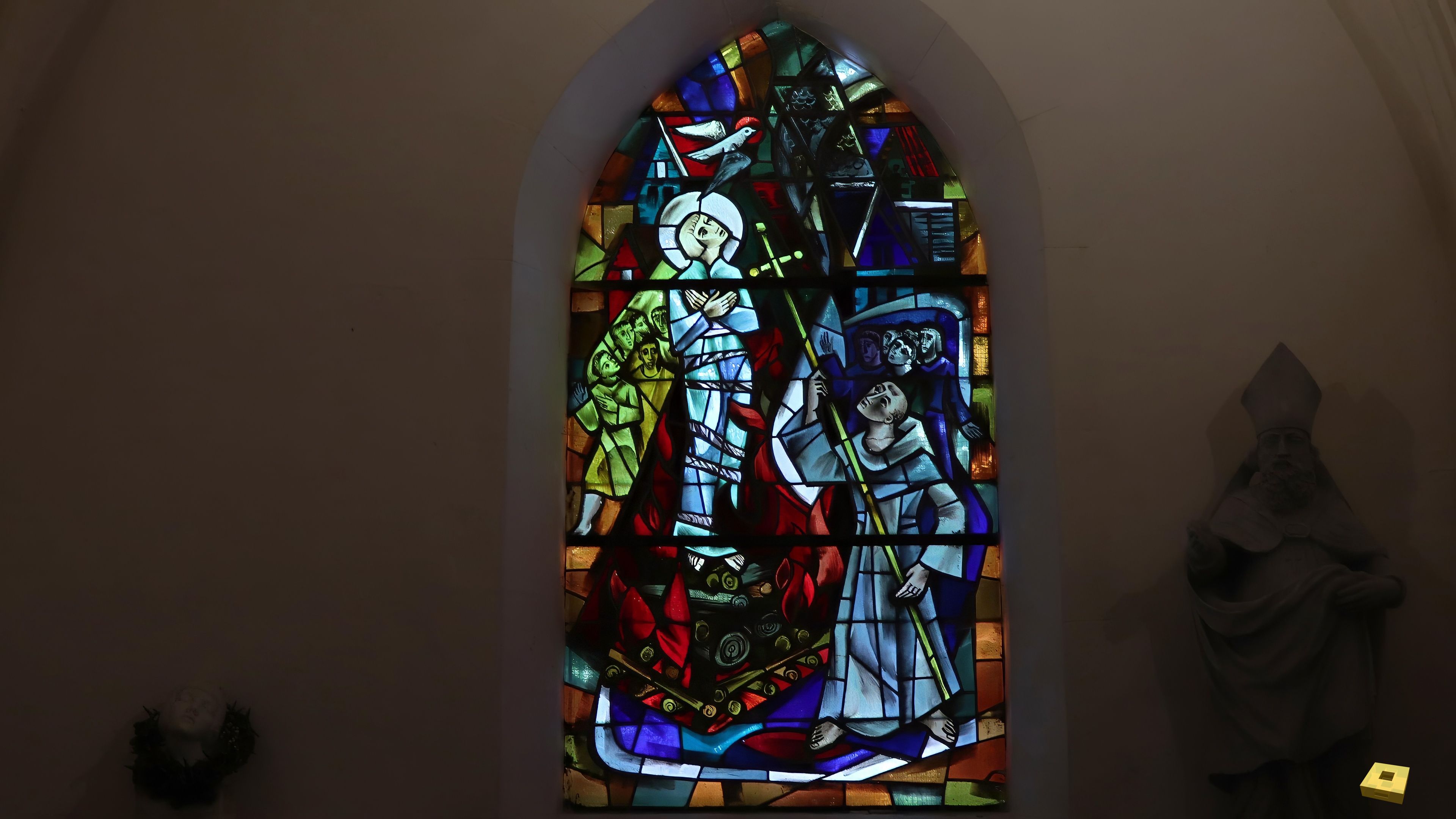 Domrémy, Kirche - Buntglasfenster (I)