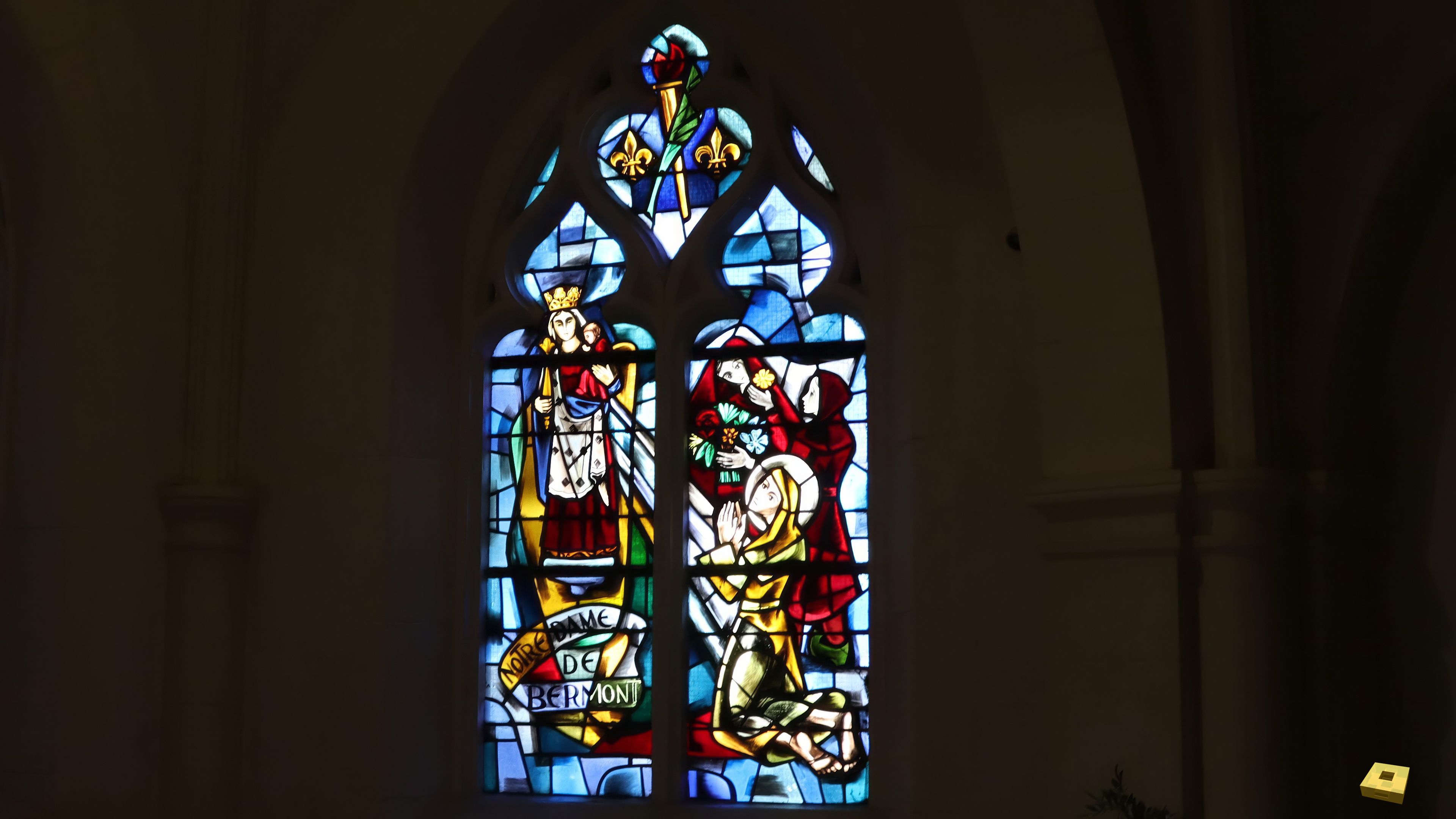 Domrémy, church - stained glass window (I)