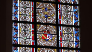 Frebécourt, church - stained glass window (I)