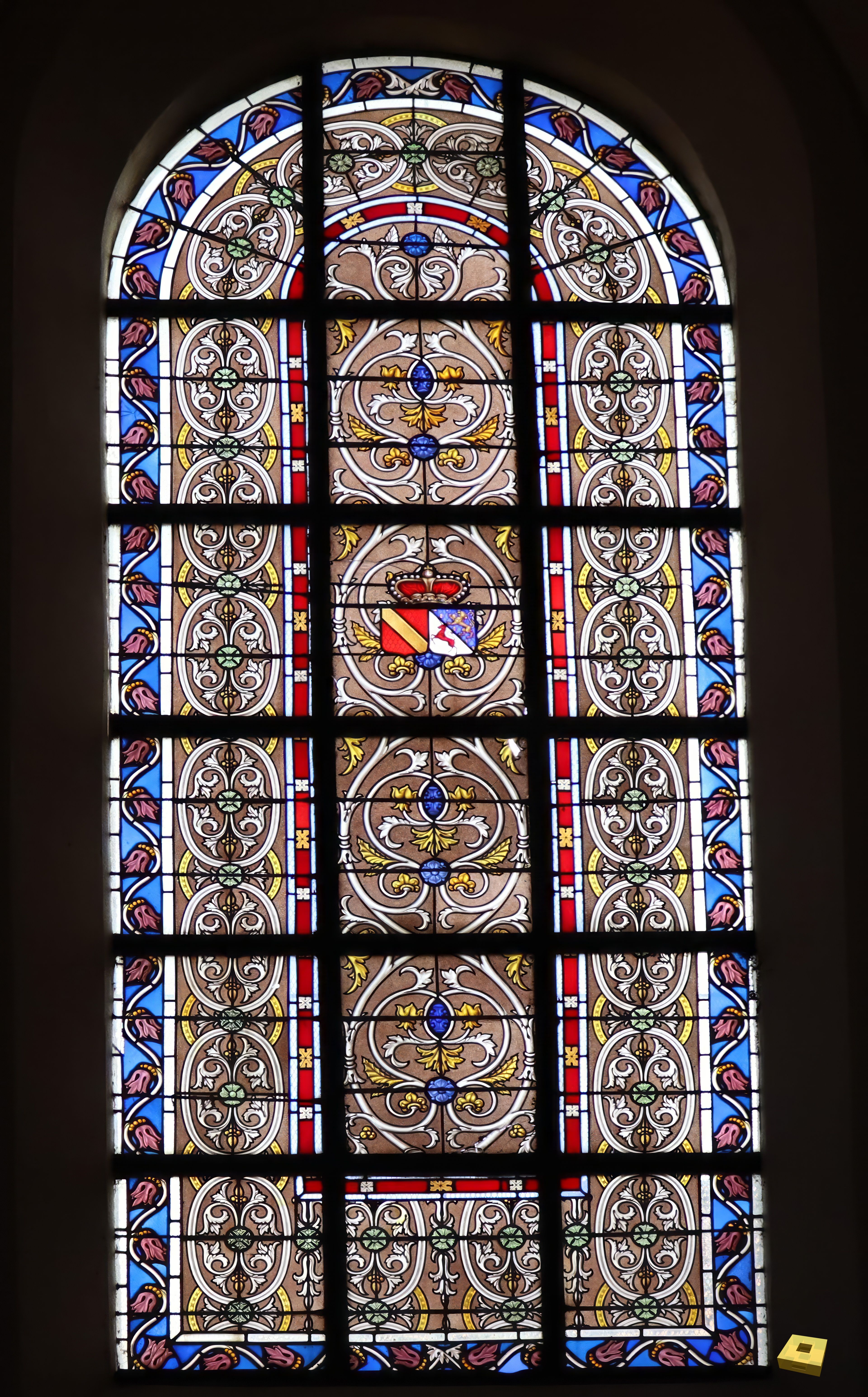 Frebécourt, église - vitrail (I)