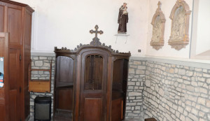 Frebécourt, église - confessionnal (S)