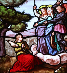 Frebécourt, Kirche - Buntglasfenster (I)