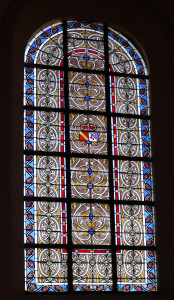 Frebécourt, Kirche - Buntglasfenster (I)