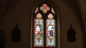 Fréville, church - stained glass window (I)