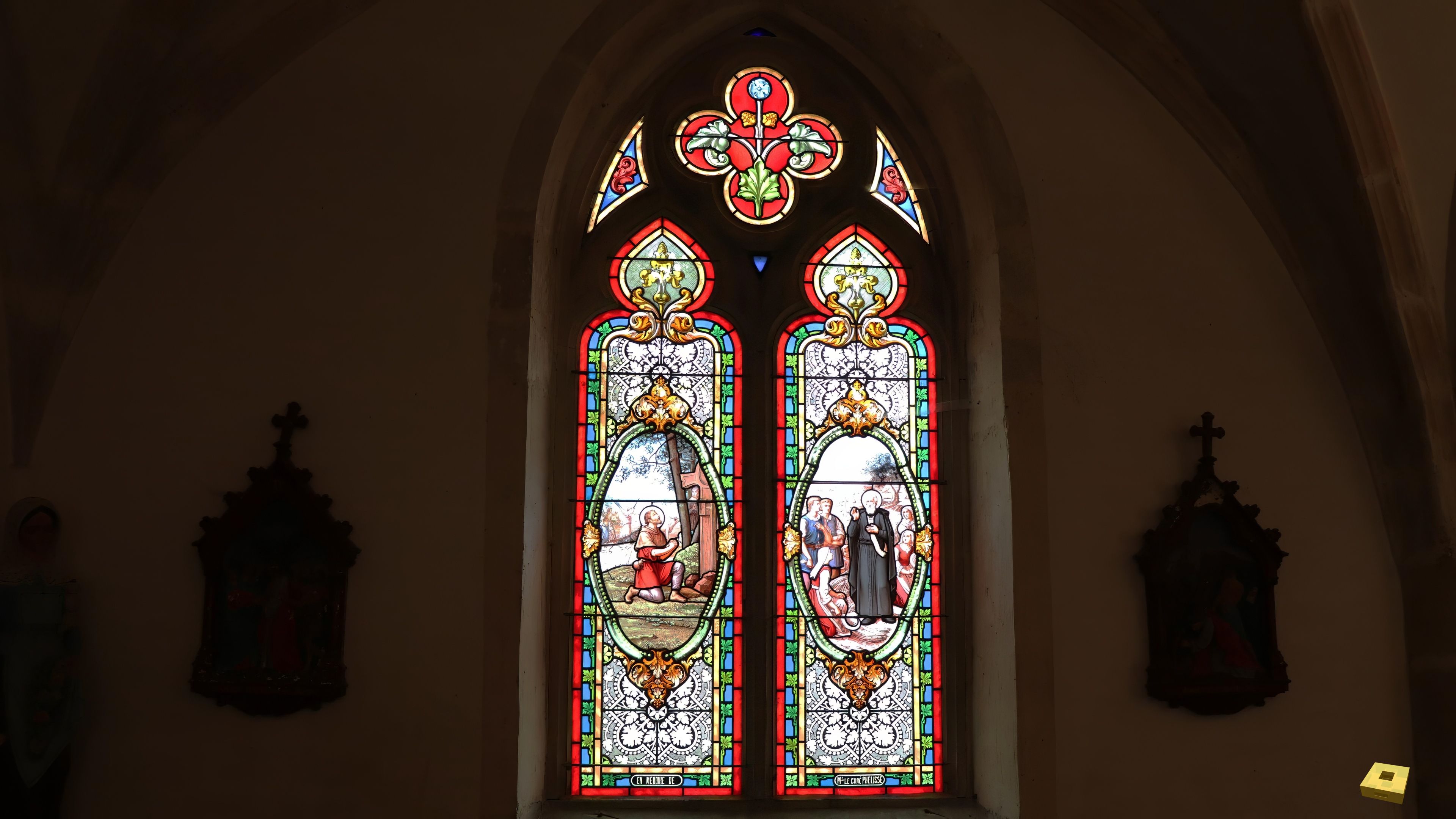 Fréville, church - stained glass window (I)