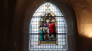 Fréville, church - stained glass window (I)