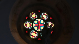 Fréville, church - stained glass window (I)