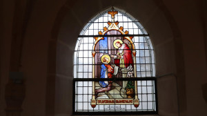 Fréville, church - stained glass window (I)