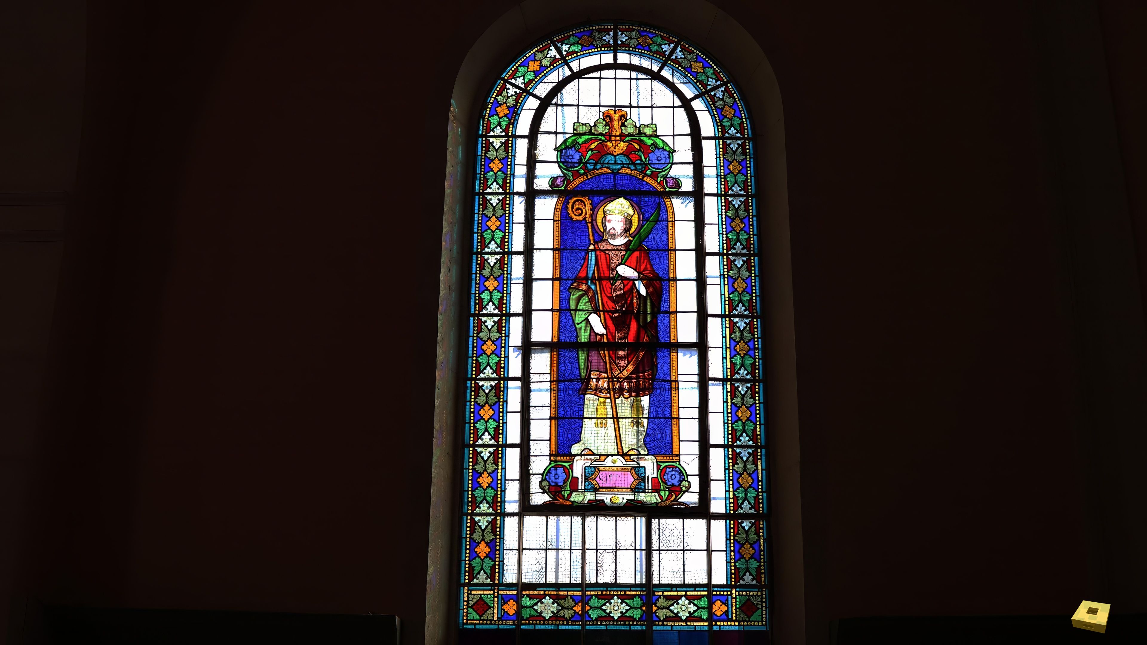 Gémonville, church - stained glass window (I)