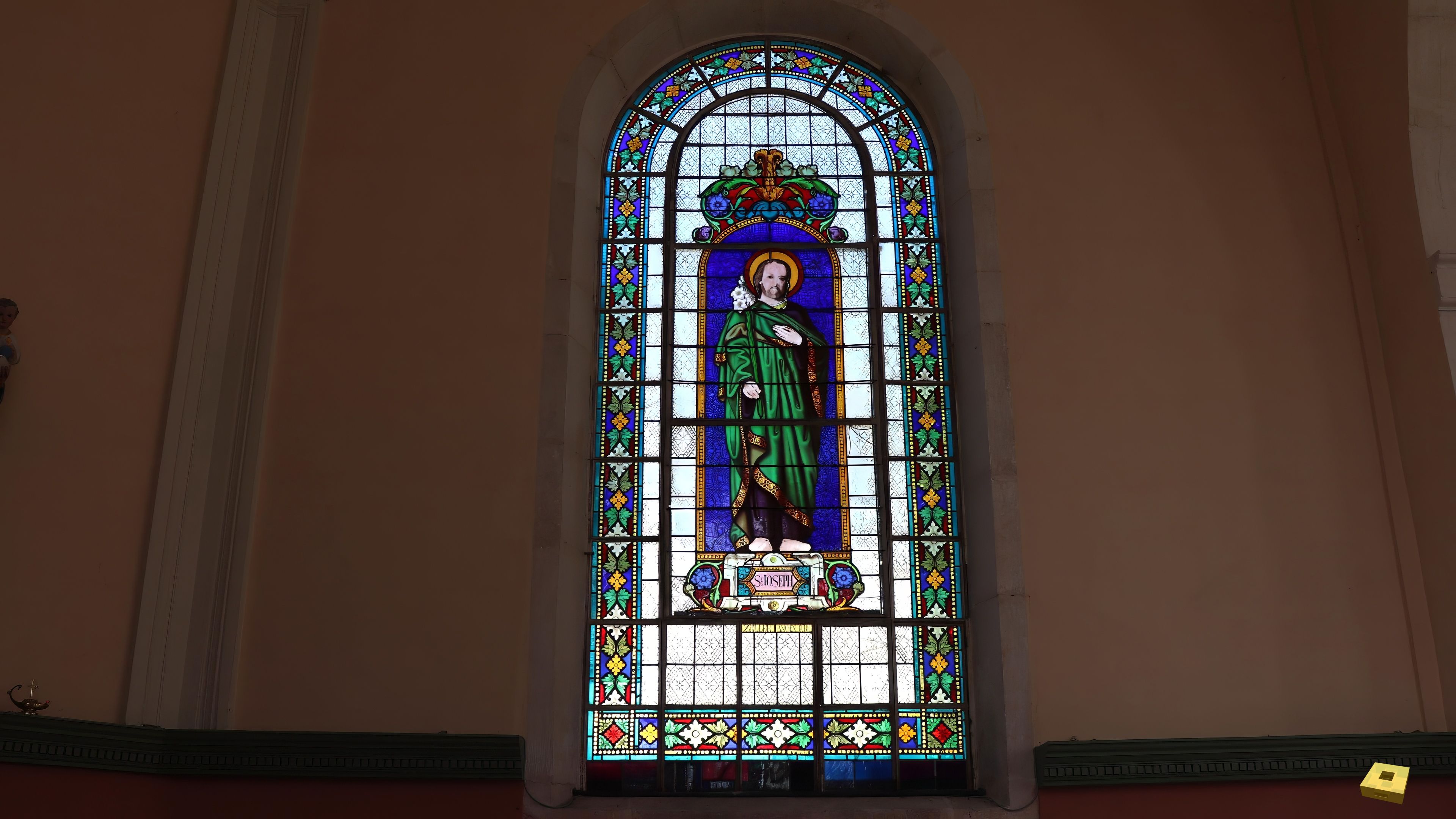 Gémonville, church - stained glass window (I)