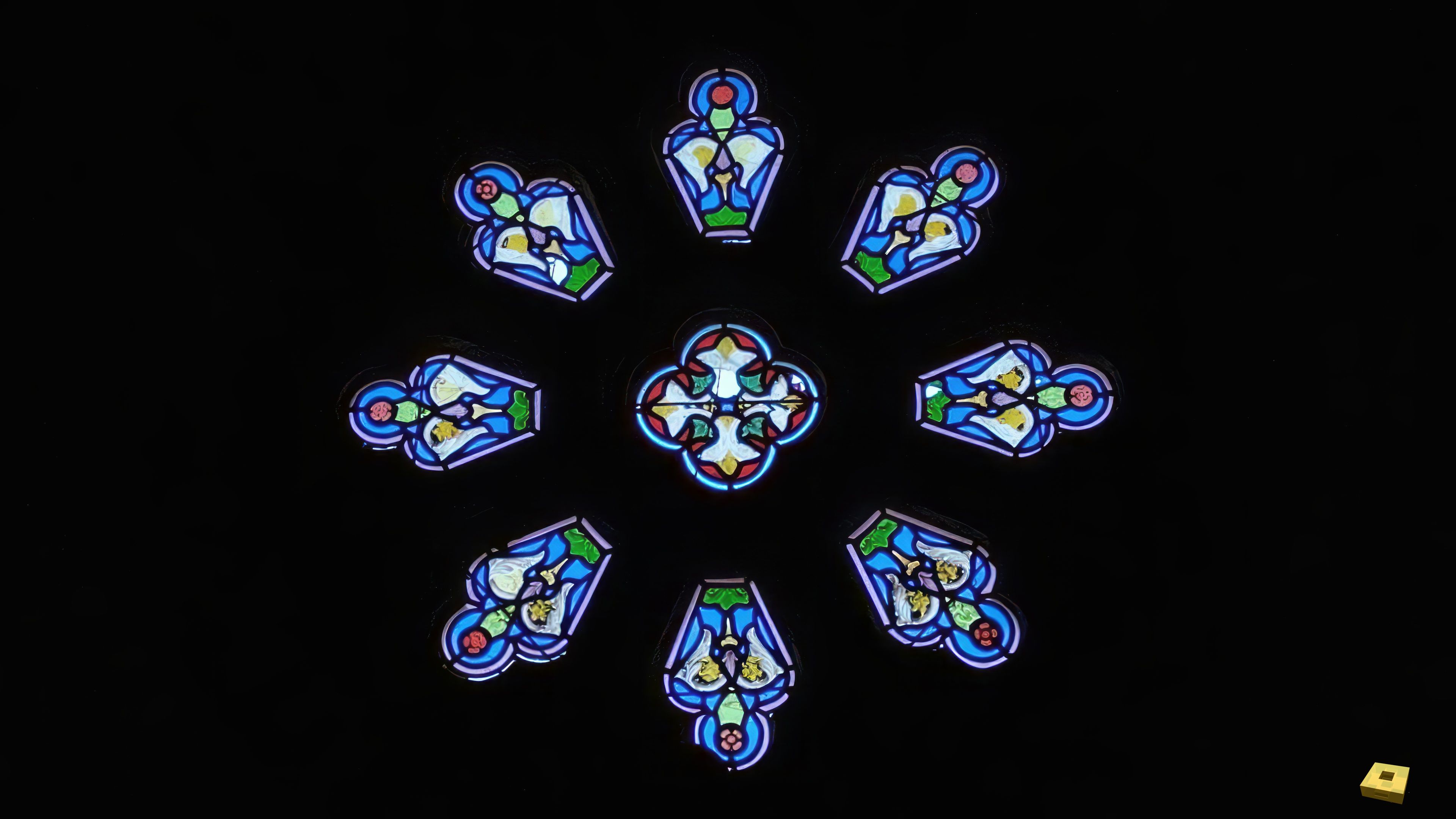 Gendreville, church - stained glass window (I)