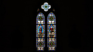 Gendreville, church - stained glass window (I)