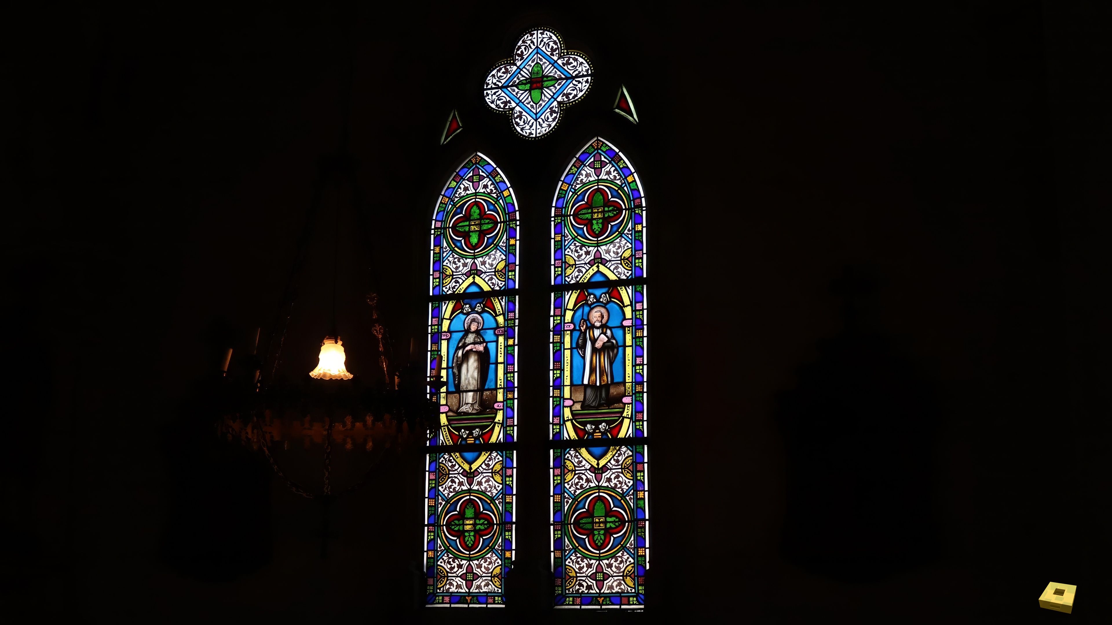 Gendreville, church - stained glass window (I)