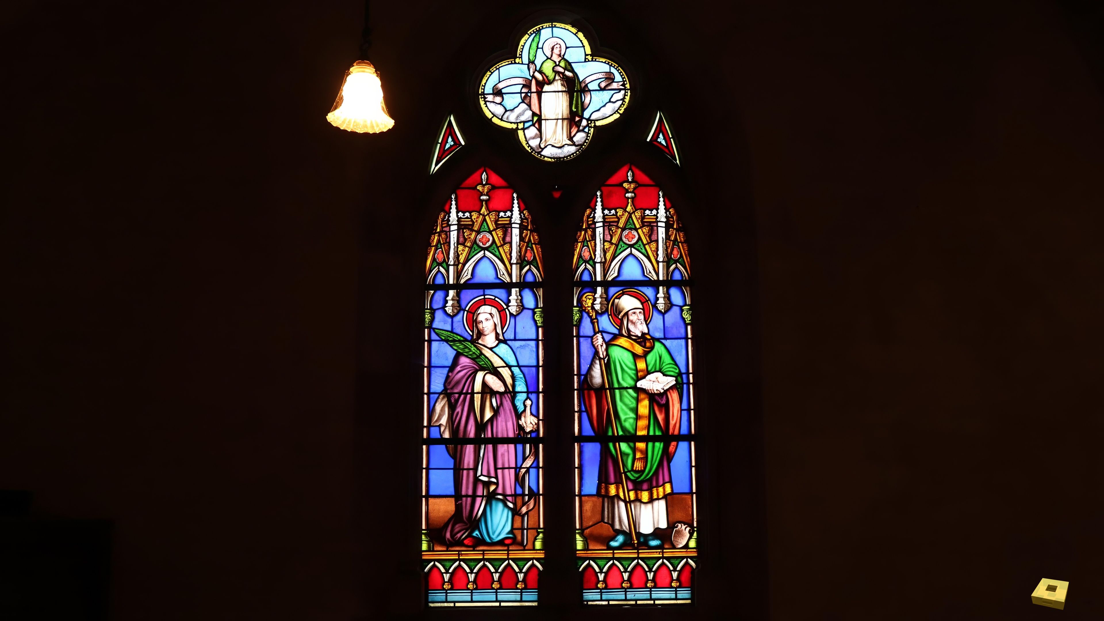 Gendreville, Kirche - Buntglasfenster (I)