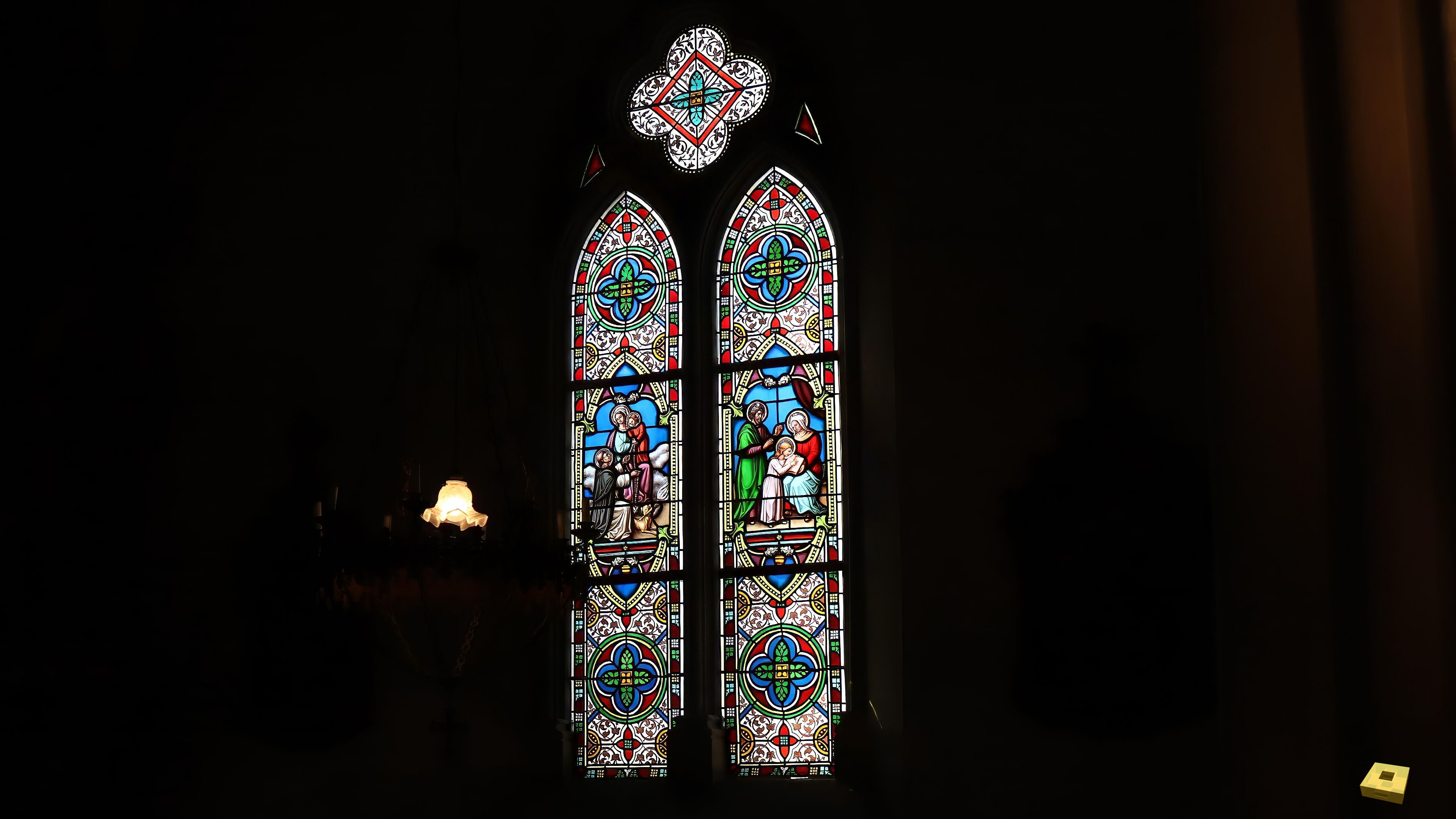 Gendreville, église - vitrail (I)