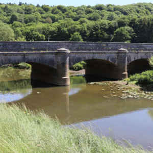 Goncourt, bridge over the Meuse (S)