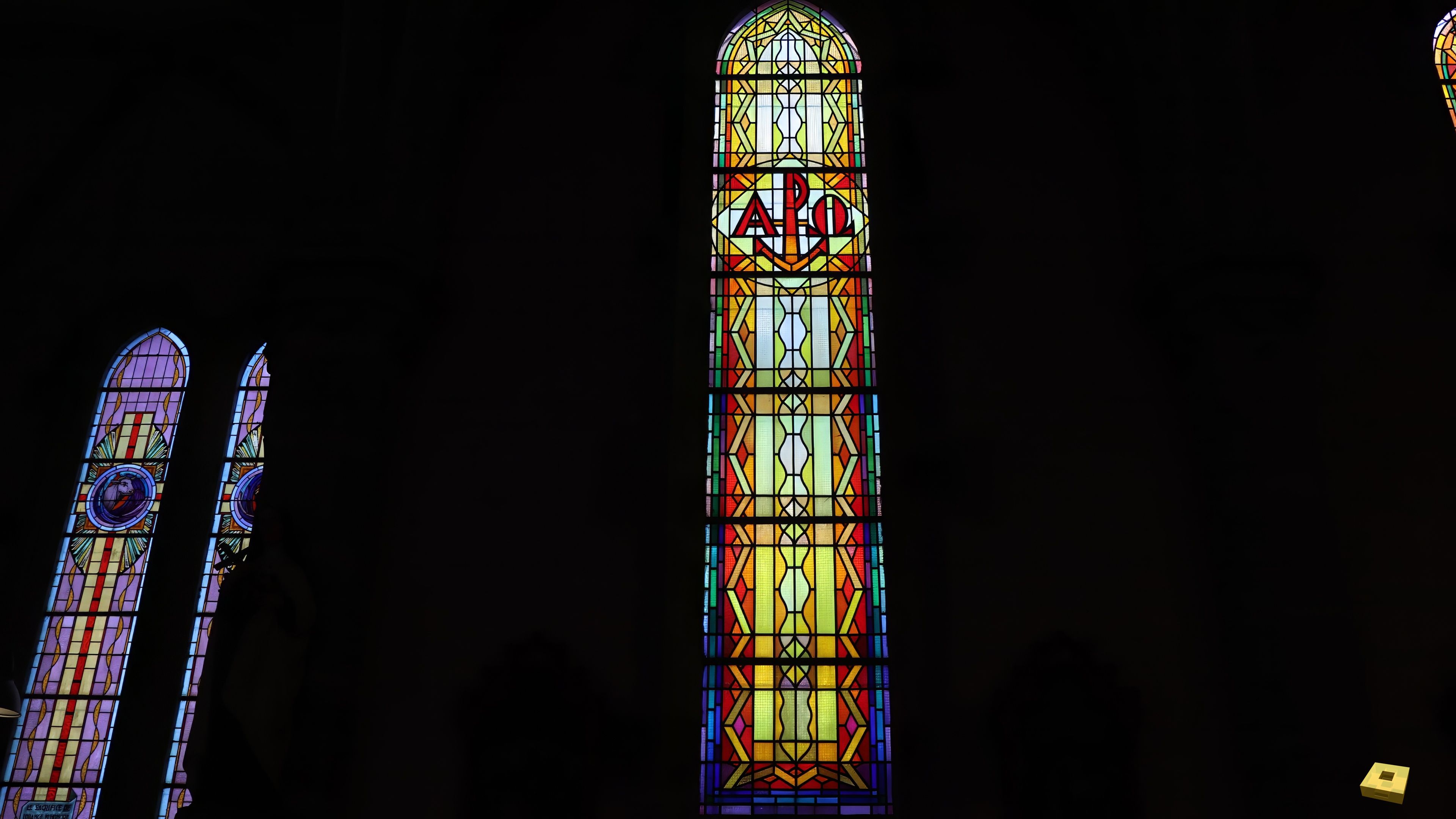 Hagnéville, church - stained glass window (I)