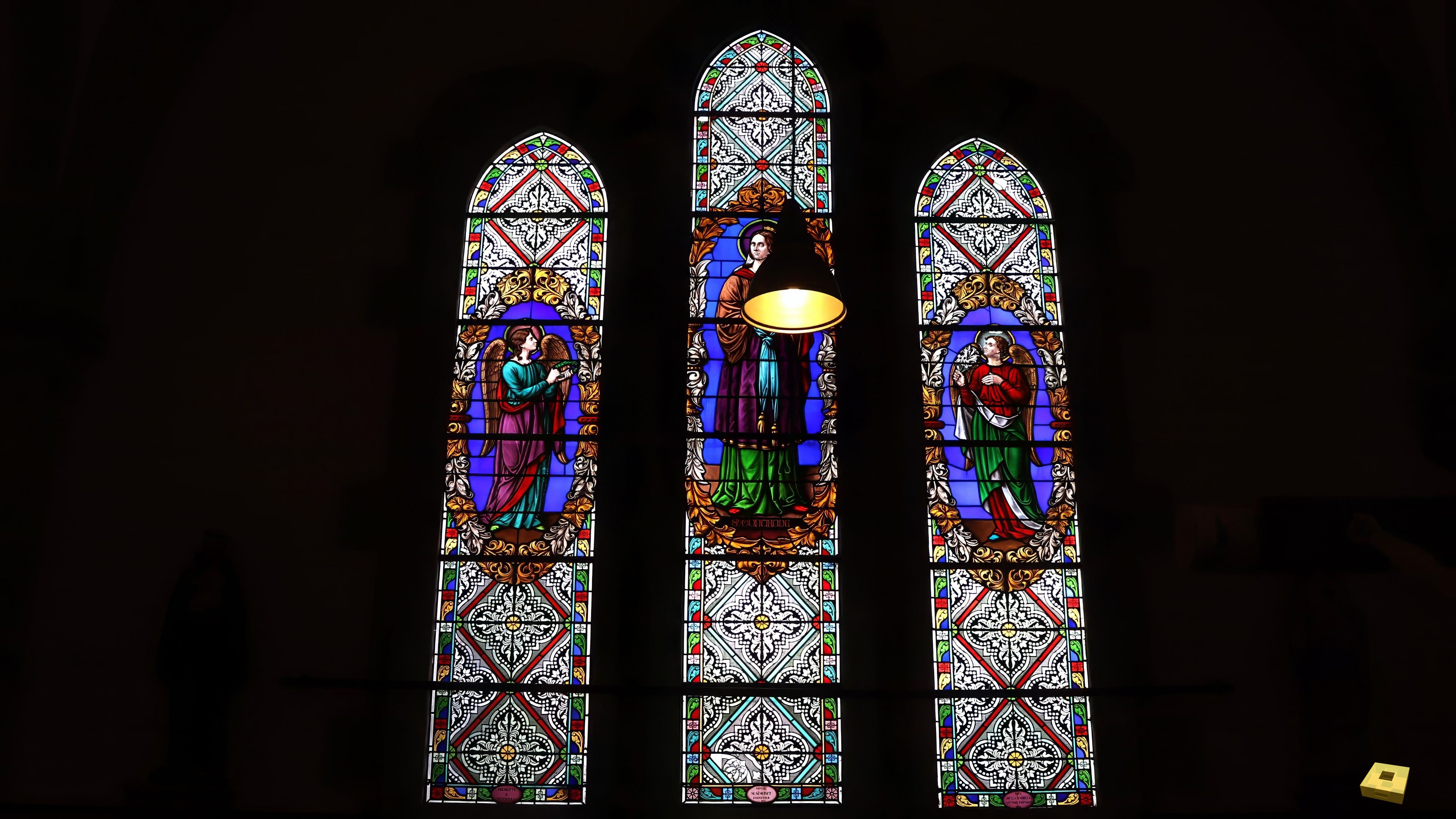 Hagnéville, church - stained glass window (I)