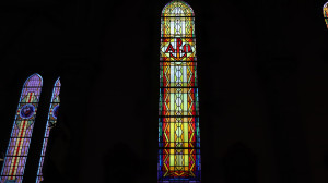 Hagnéville, church - stained glass window (I)