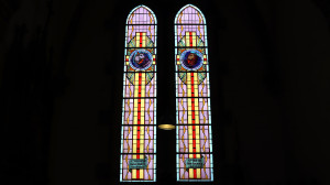 Hagnéville, church - stained glass window (I)