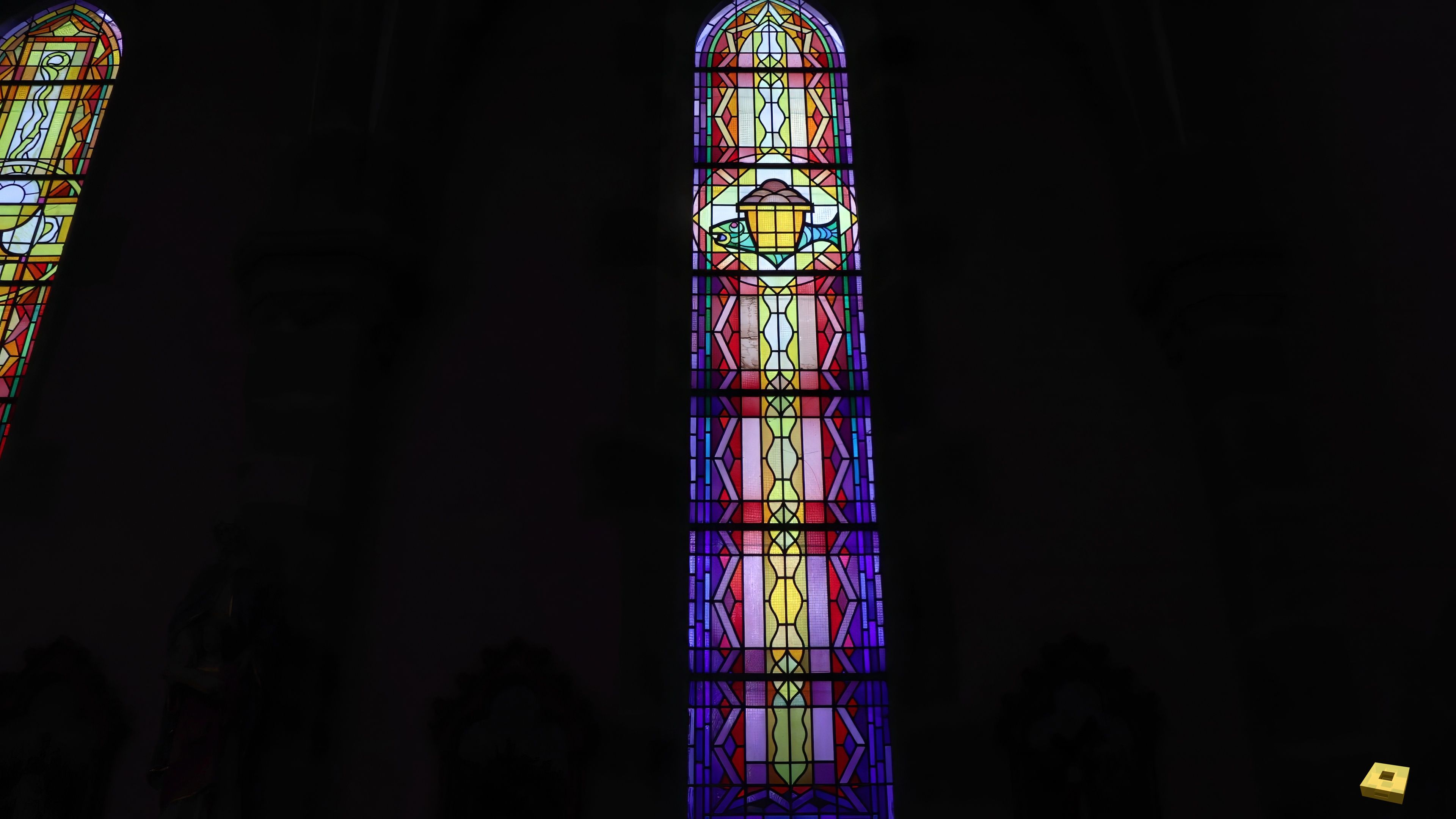Hagnéville, church - stained glass window (I)