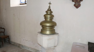 Harréville, St Germain - baptistery (S)