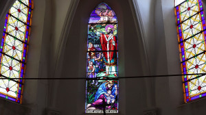 Houéville, église - vitrail (I)