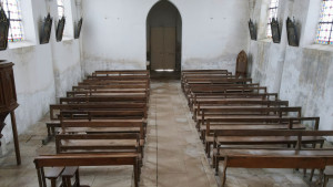 Houéville, church - view of exit (S)