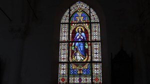 Houéville, church - stained glass window (I)