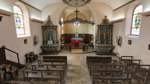 Illoud, church - panoramic (P)