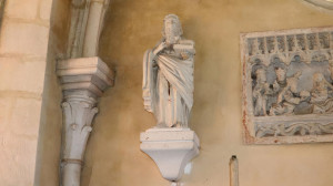 Jainvilotte, église - statue (S)