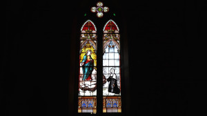 Jainvilotte, church - stained glass window (I)