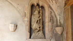 Jainvilotte, église - statue (S)