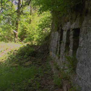 La Mothe, Festungswall (S)