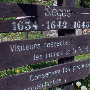 La-Mothe, Daten der Belagerungen (S)