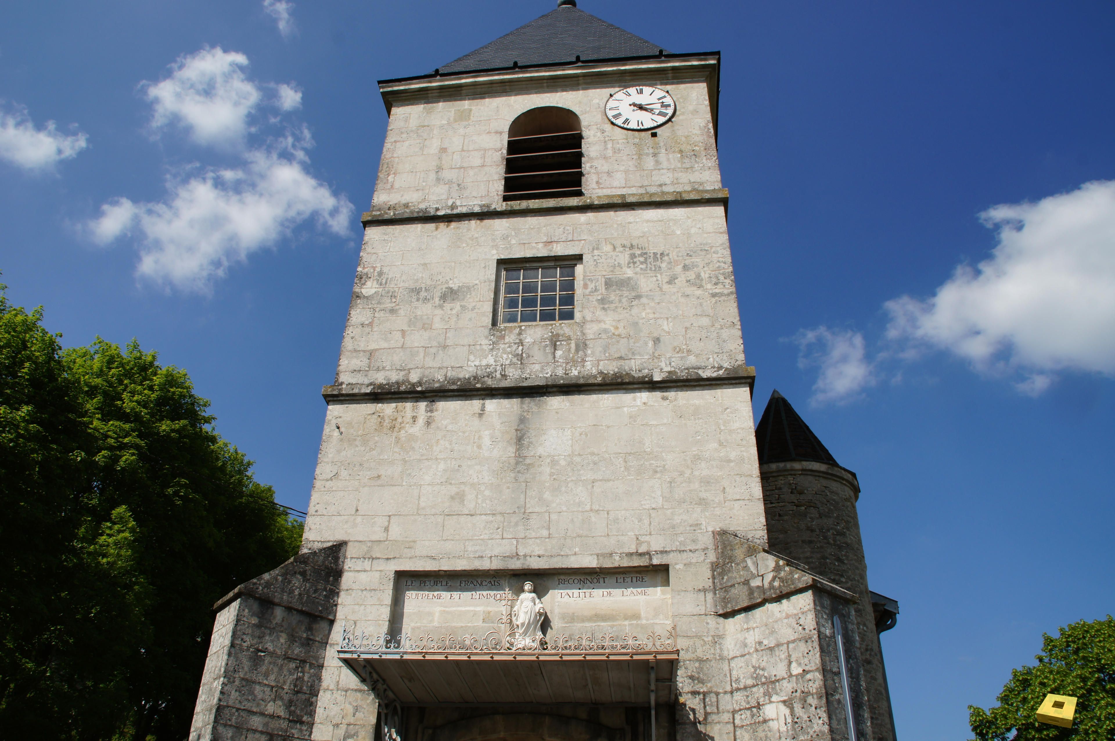 Lafauche, church - bell tower (I)