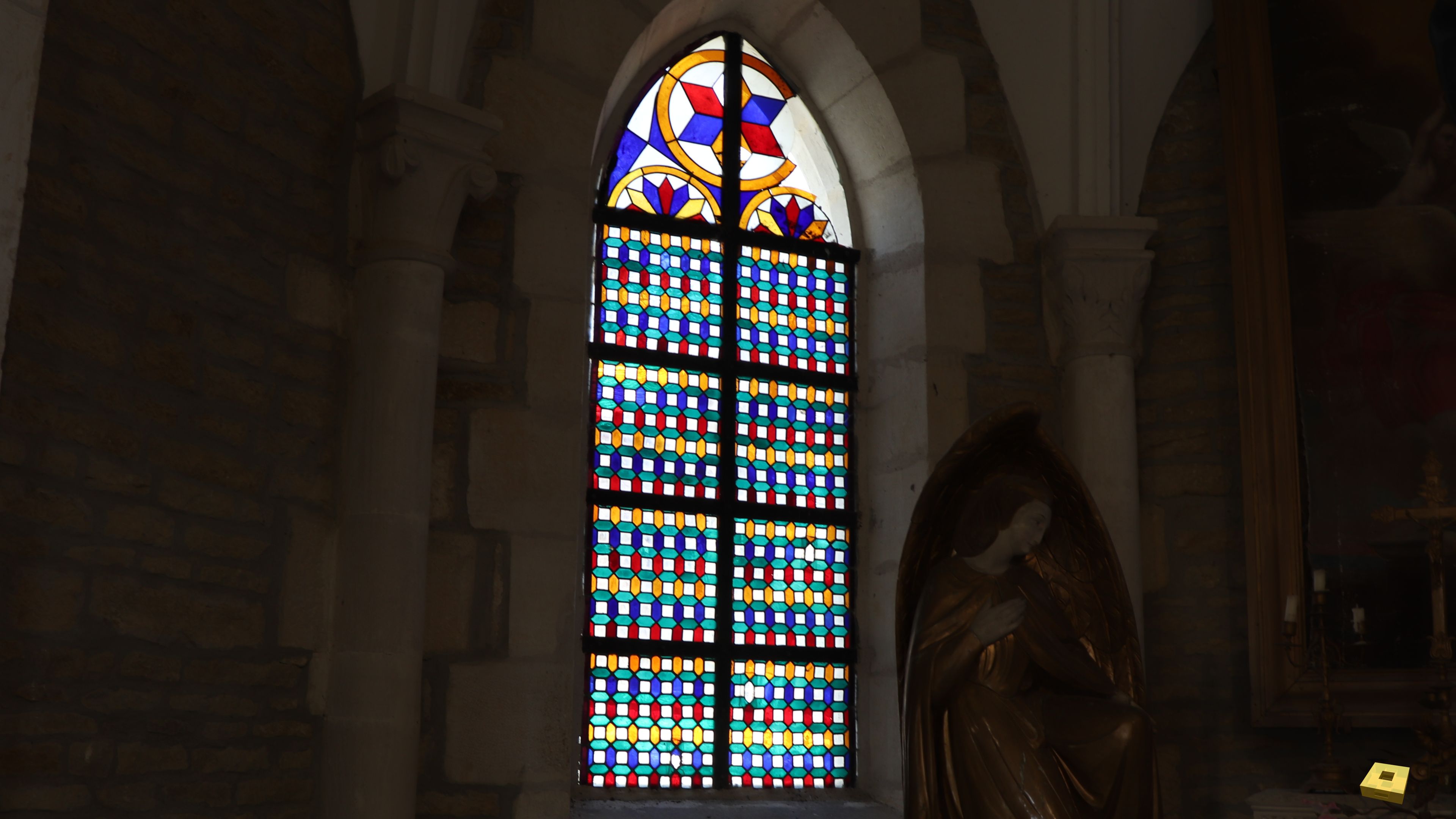 Lafauche, église - vitrail (I)