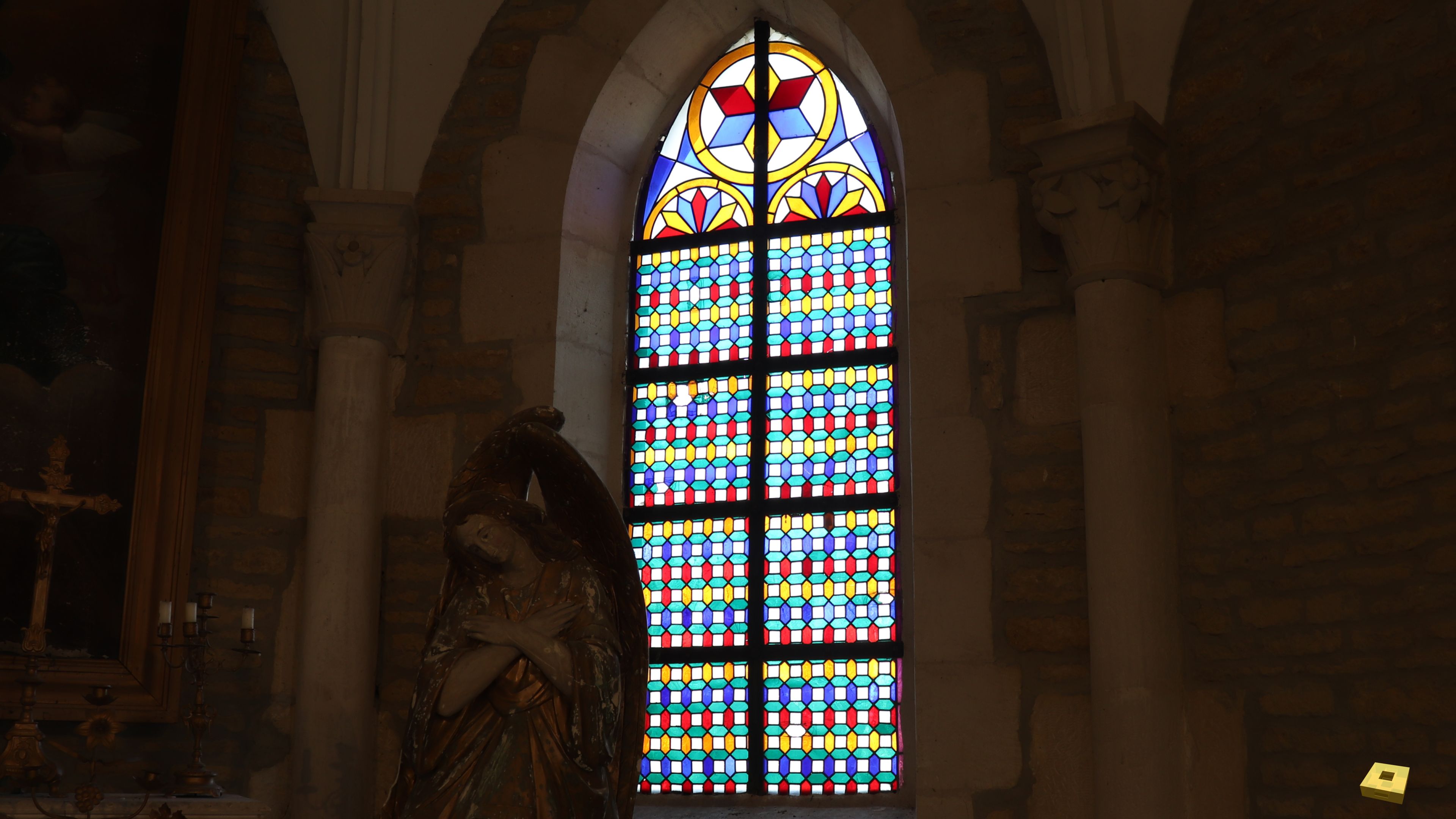 Lafauche, église - vitrail (I)