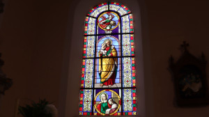 Landaville, Kirche - Buntglasfenster (I)