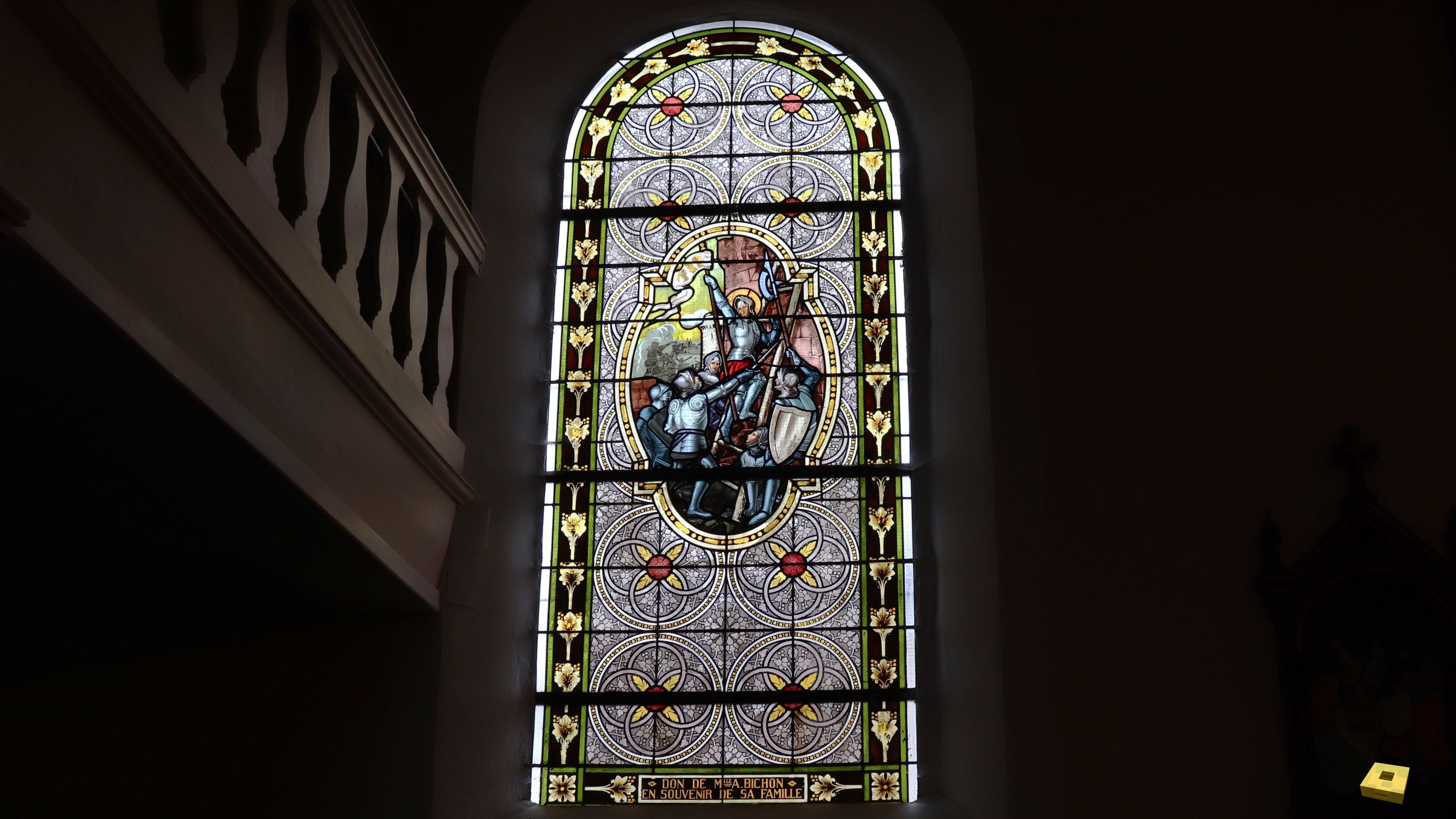 Landaville, Kirche - Buntglasfenster (I)