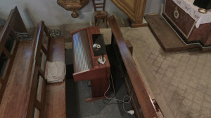 Landaville, church - organ (I)