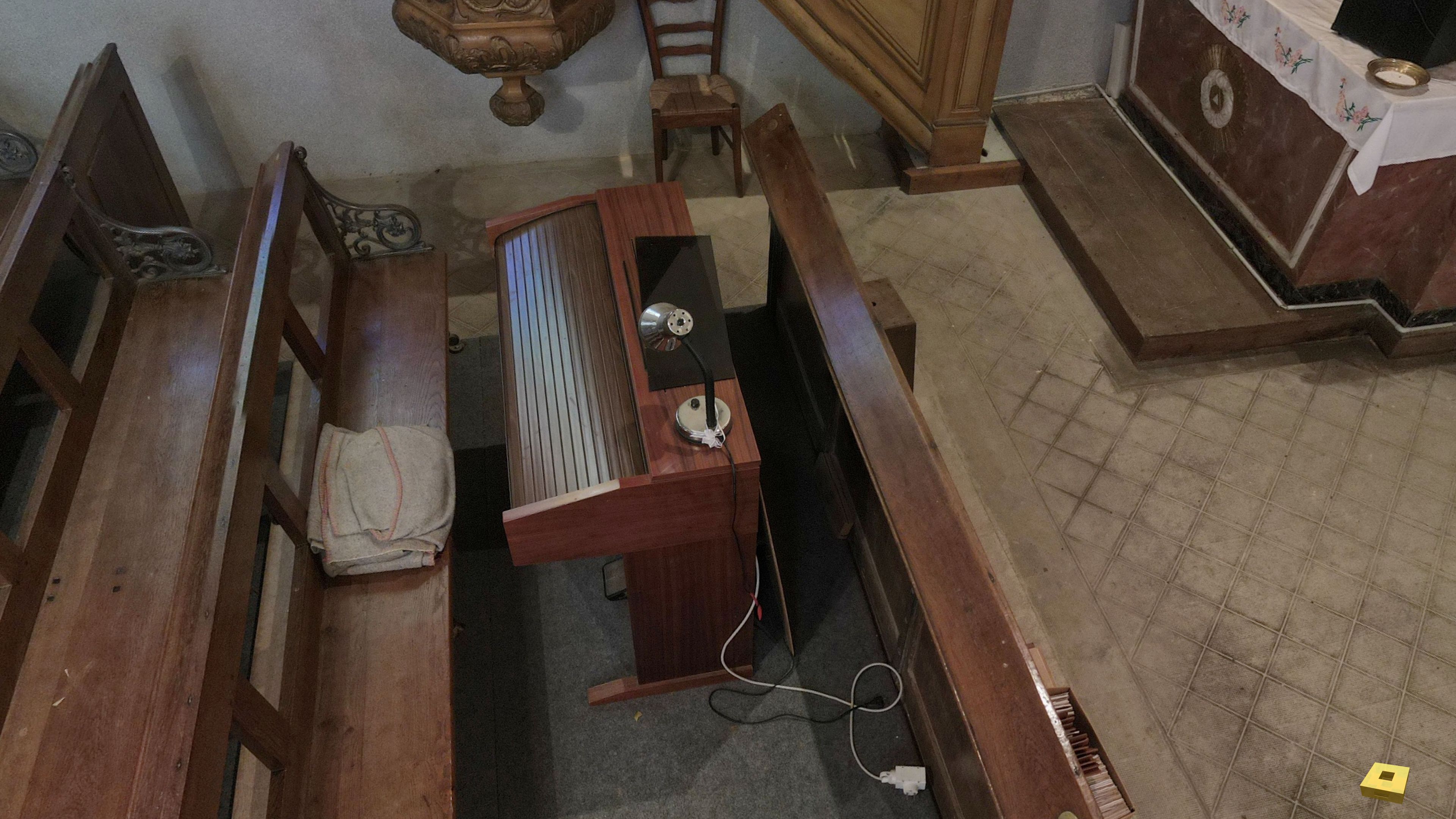 Landaville, Kirche - Orgel (I)