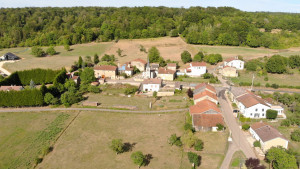 Lemmecourt, aerial view (S)