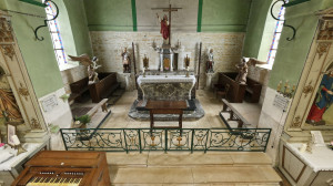 Leurville, church - panoramic (P)