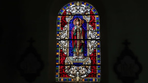 Leurville, church - stained glass (I)